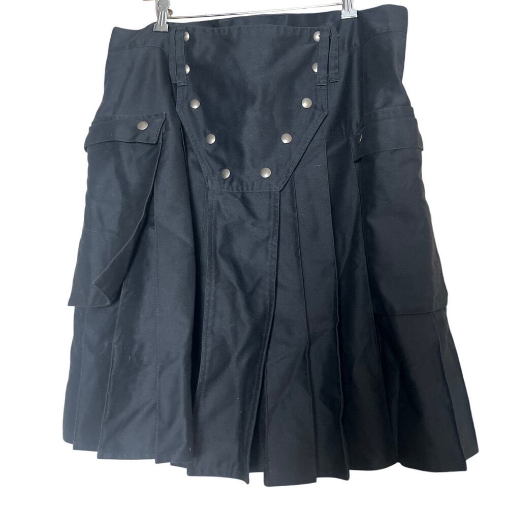 Welcome To Utility Kilts 40 Length 24.5 Black Workman Survival - Picture 1 of 5